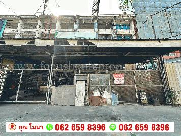 ขาย อาคารพาณิชย์ 3 คูหา ติดถนนรัตนาธิเบศร์